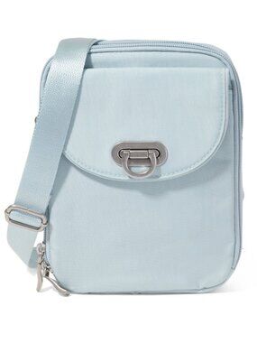 NWOT- Baggalini Coastal Flip Lock Venture Crossbody Bag, Pool
